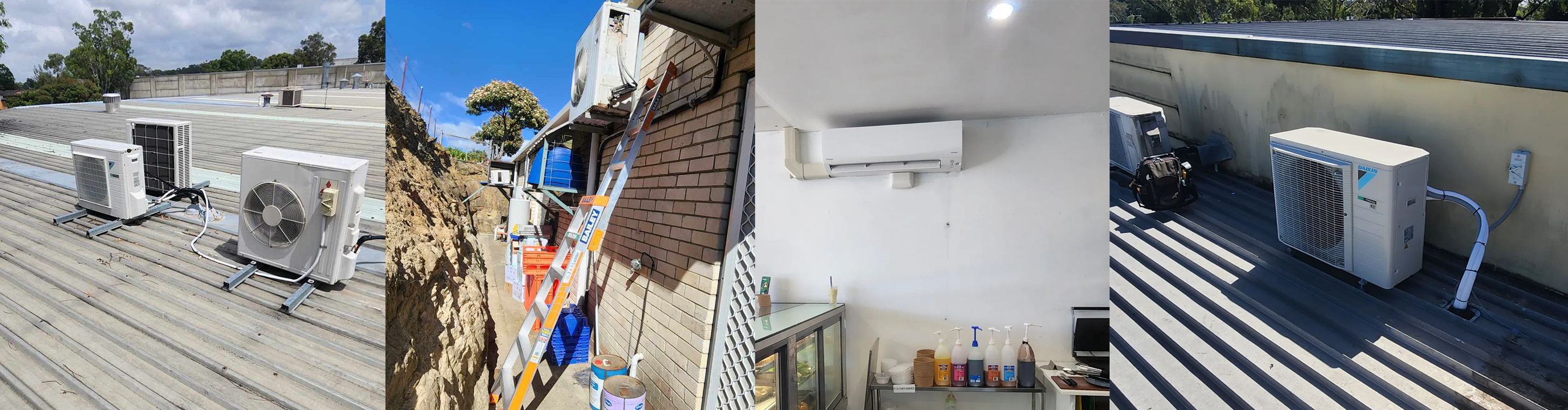 Light commercial HVAC installation in Sydney office